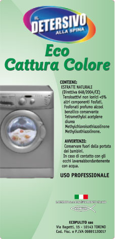 Detersivo alla Spina Eco Cattura Colori